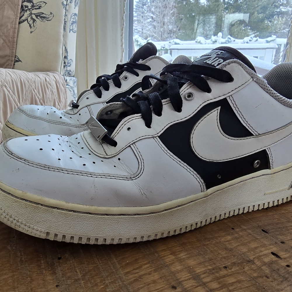 Nike Air Force 1 Premium Silver Chain - Men's 11 - White DA8571-100